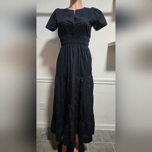Elegant Black Maxi Dress
